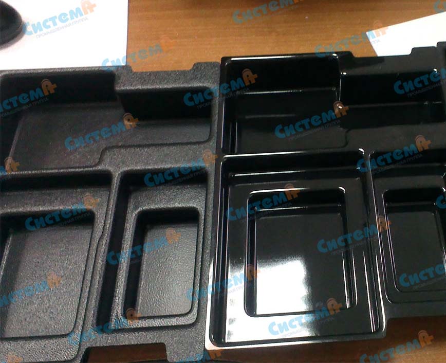 Пластиковый ложемент для печатей